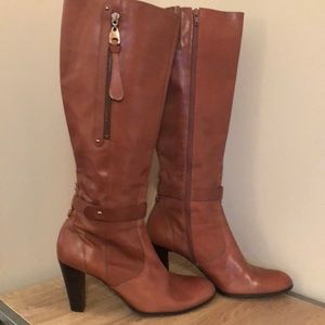 Antonio Melani Leather Boots size 10